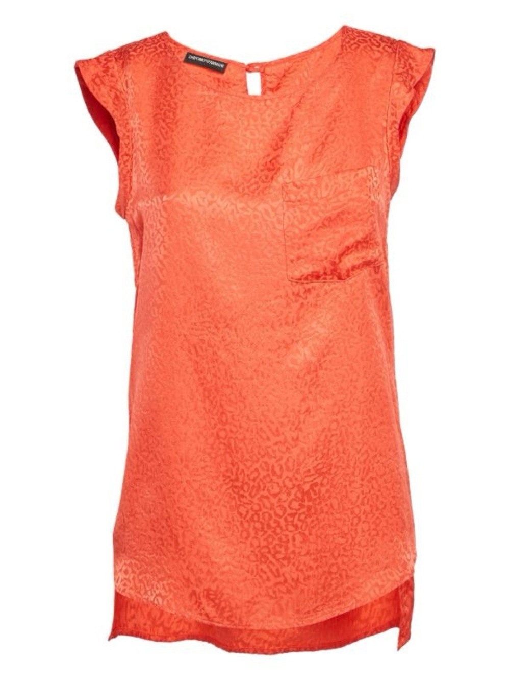 Emporio Armani Coral Jacquard Tank
